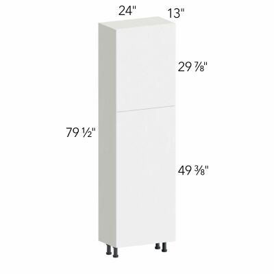 Illume® Tuscany Ida 2 24"W x 79.5"H x 13"D Tall Pantry Cabinet (TP241384SD)