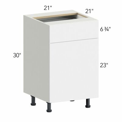 Illume® Tuscany Antracita 21"W x 30"H x 21"D Vanity Cabinet (VB21)
