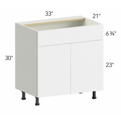 Illume® Tuscany Olmo 3 33"W x 30"H x 21"D Vanity Cabinet (VSB33)