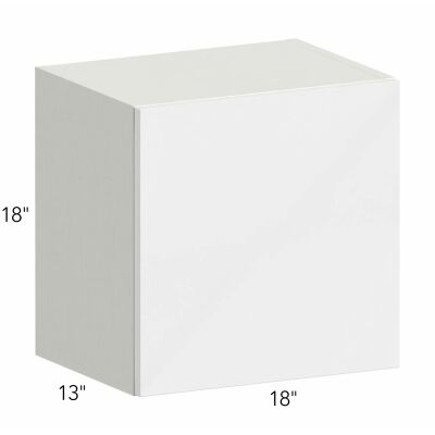 Illume® Tuscany Blanco 18"W x 18"H x 13"D Wall Cabinet (W1818)