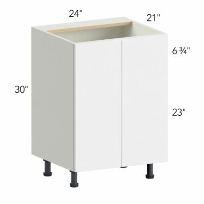 Illume® Tuscany Blanco 24"W x 30"H x 21"D Vanity Cabinet (VSB24FD)