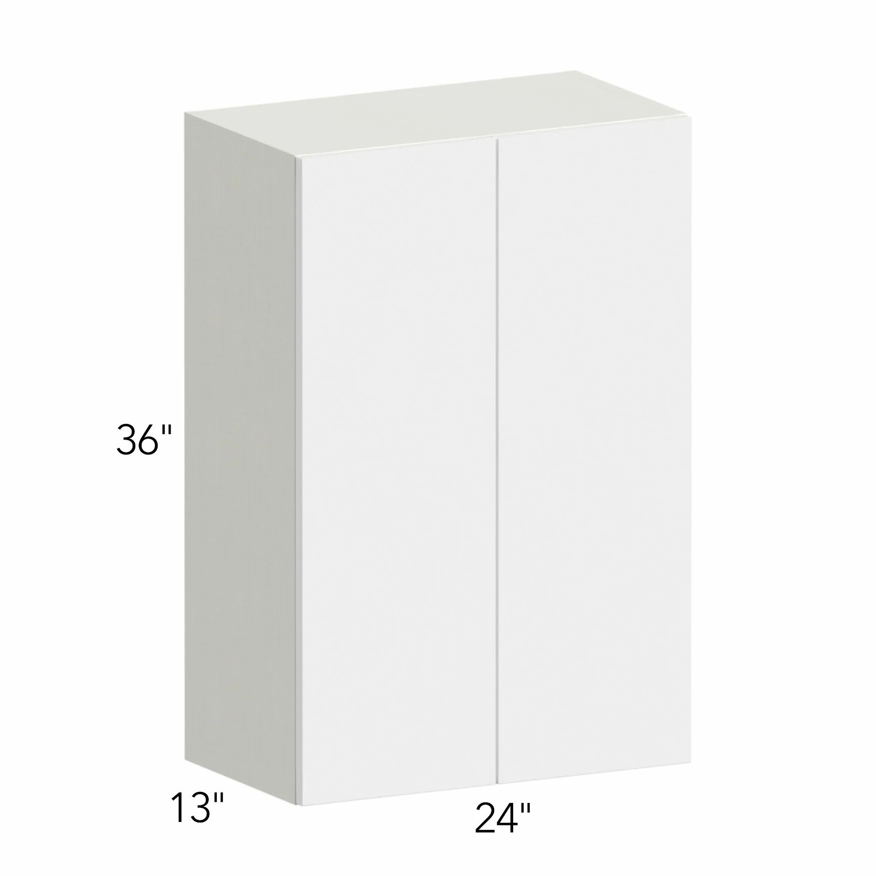 Illume® Tuscany Blanco 24"W x 36"H x 13"D Wall Cabinet (W2436)