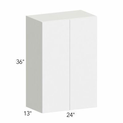 Illume® Tuscany Blanco 24"W x 36"H x 13"D Wall Cabinet (W2436)