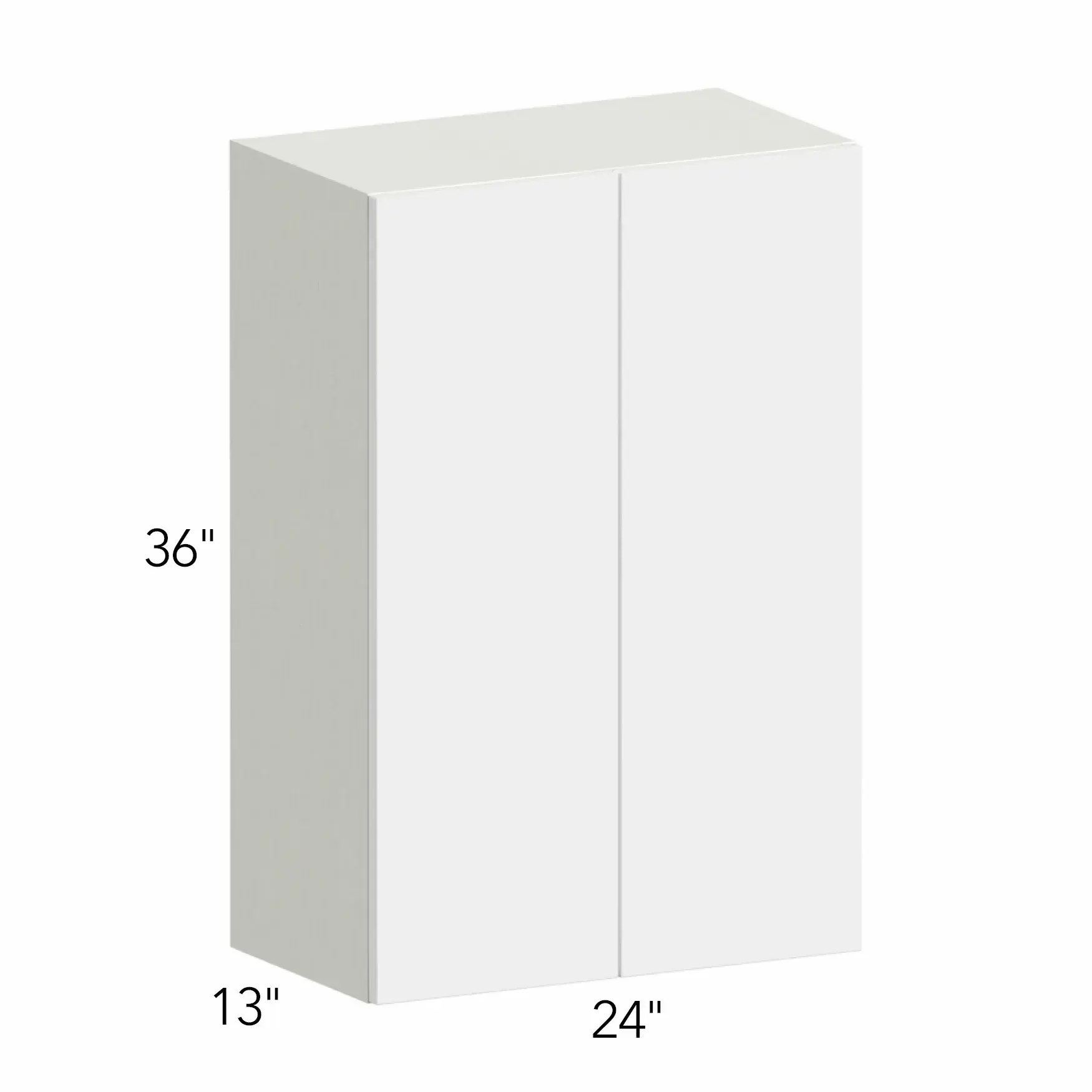 Illume® Tuscany Blanco 24"W x 36"H x 13"D Wall Cabinet (W2436)