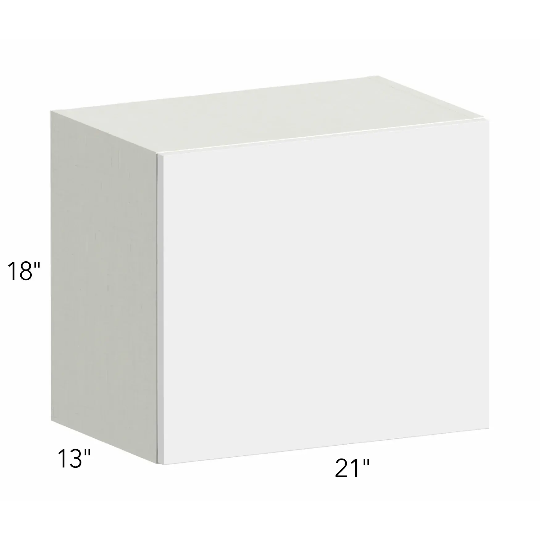 Illume® Tuscany Blanco 21"W x 18"H x 13"D Wall Cabinet (W2118LU)