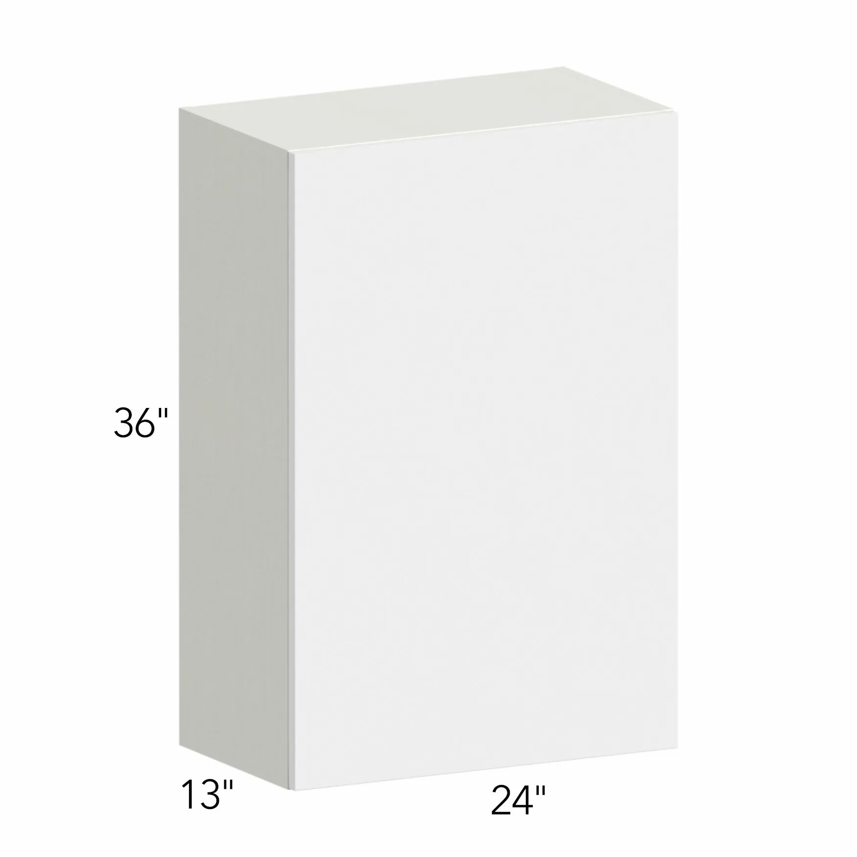 Illume® Tuscany Blanco 24"W x 36"H x 13"D Wall Cabinet (W2436SD)