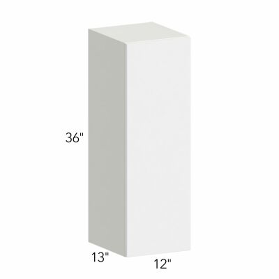 Illume® Tuscany Blanco 12"W x 36"H x 13"D Wall Cabinet (W1236)