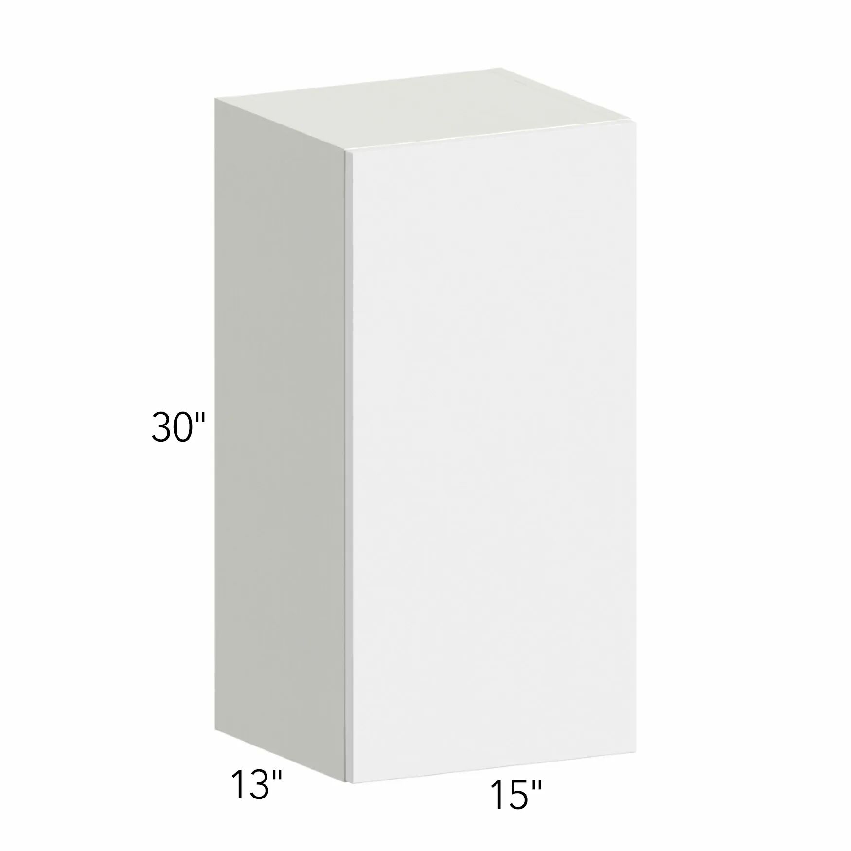 Illume® Tuscany Basalto 15"W x 30"H x 13"D Wall Cabinet (W1530)
