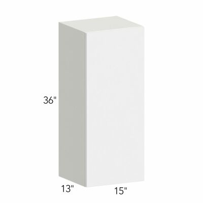Ovela® Tuscany Antracita 15"W x 36"H x 13"D Wall Cabinet (W1536)
