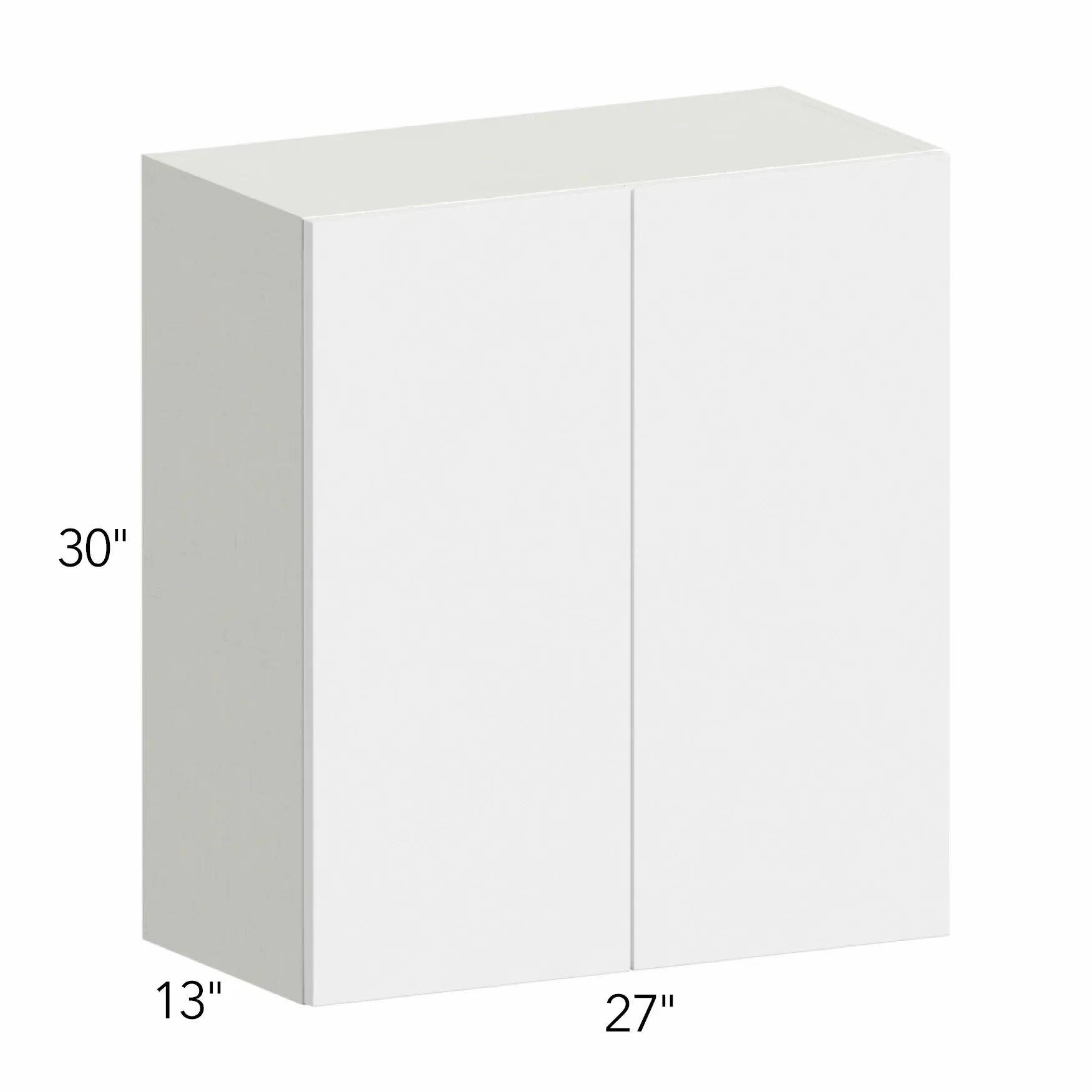Illume® Tuscany Blanco 27"W x 30"H x 13"D Wall Cabinet (W2730)
