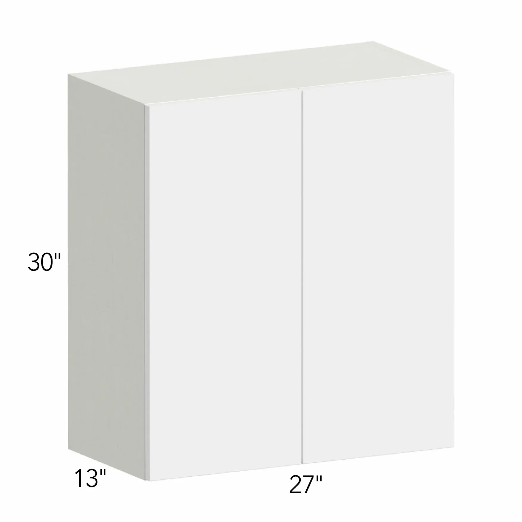 Illume® Tuscany Blanco 27"W x 30"H x 13"D Wall Cabinet (W2730)