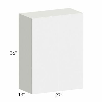 Illume® Tuscany Blanco 27"W x 36"H x 13"D Wall Cabinet (W2736)