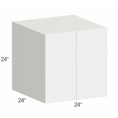 Illume® Tuscany Blanco 24"W x 24"H x 24"D Wall Cabinet (W242424)