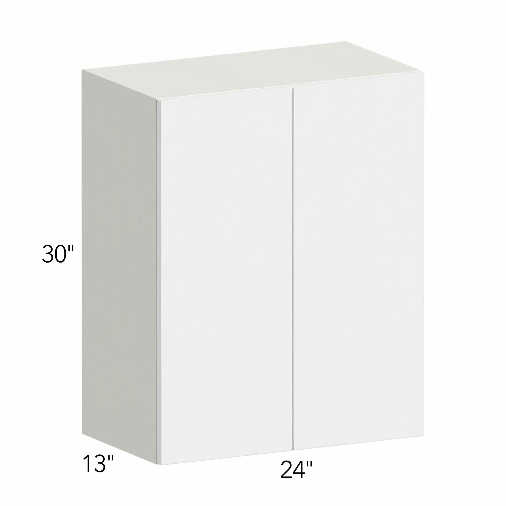 Illume® Tuscany Blanco 24"W x 30"H x 13"D Wall Cabinet (W2430)