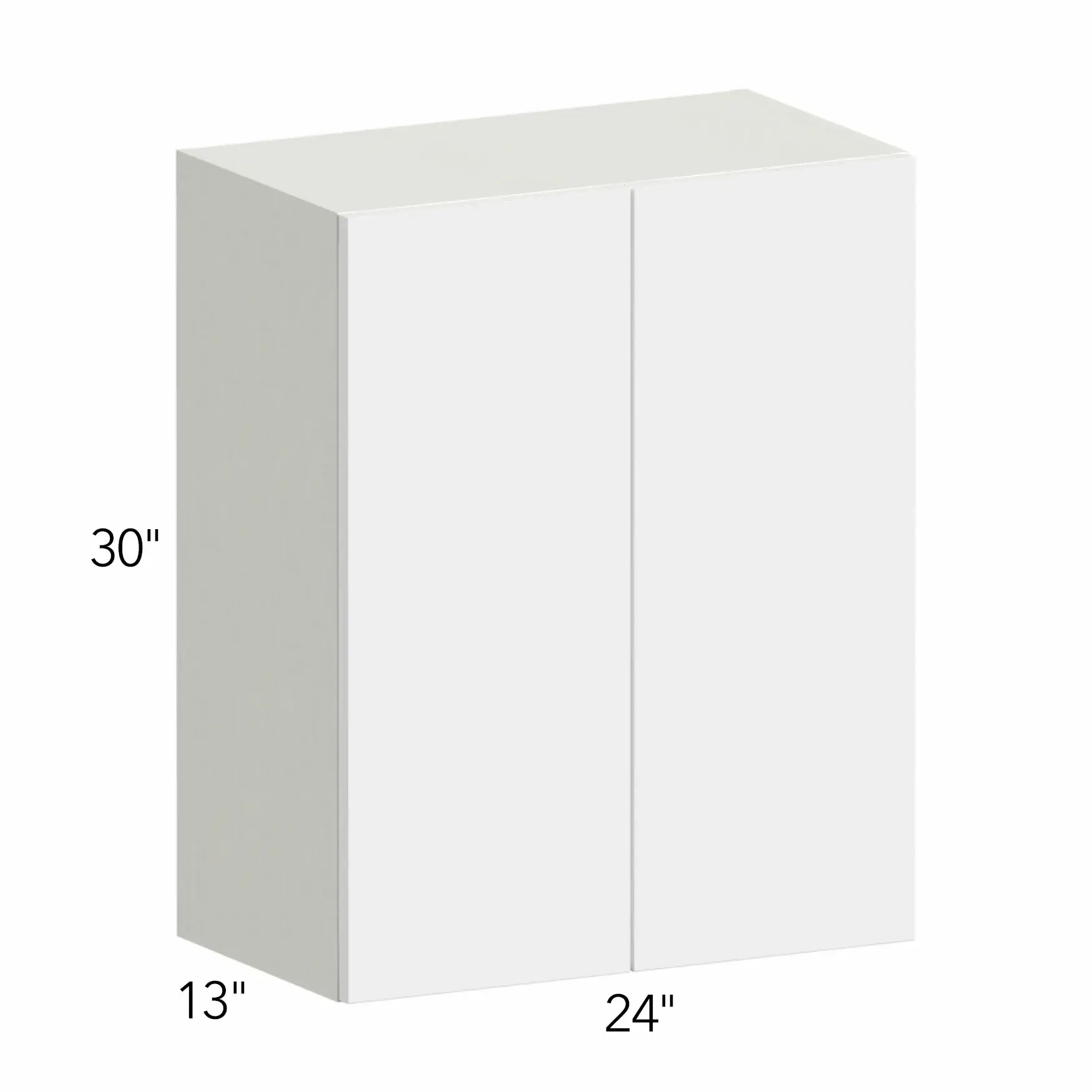 Illume® Tuscany Blanco 24"W x 30"H x 13"D Wall Cabinet (W2430)