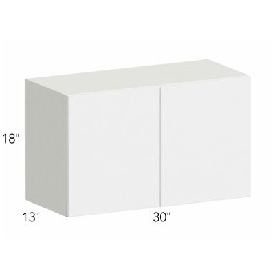 Ovela® Tuscany Blanco 30"W x 18"H x 13"D Wall Cabinet (W3018)