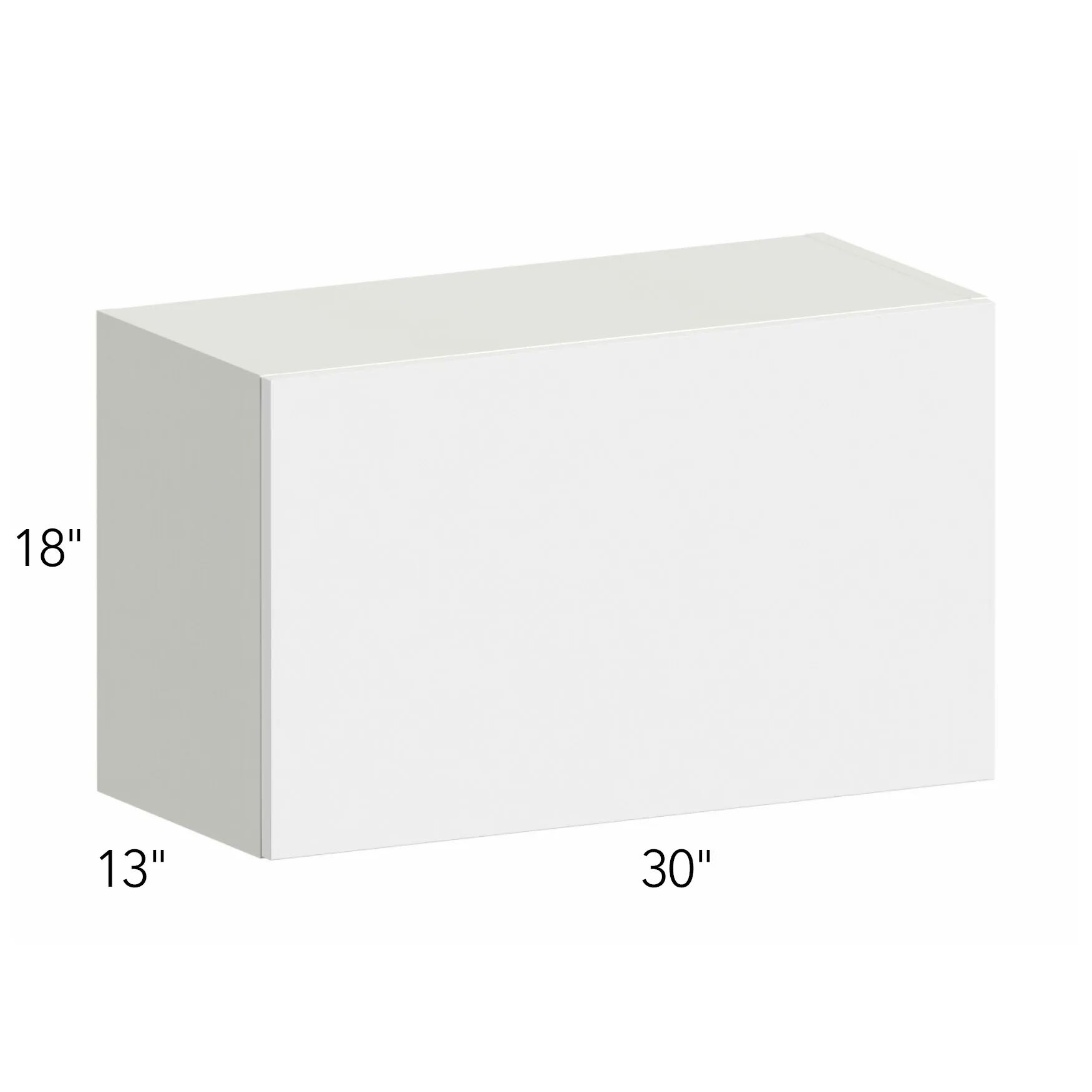 Illume® Tuscany Blanco 30"W x 18"H x 13"D Wall Cabinet (W3018LU)