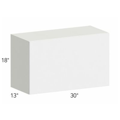 Illume® Tuscany Blanco 30"W x 18"H x 13"D Wall Cabinet (W3018LU)