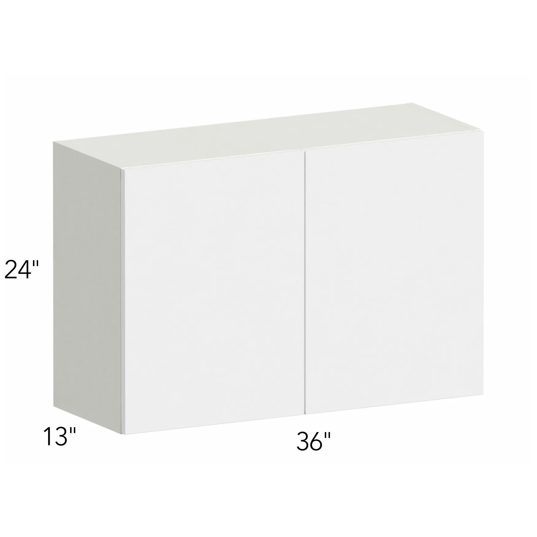 Illume® Tuscany Blanco 36"W x 24"H x 13"D Wall Cabinet (W3624)