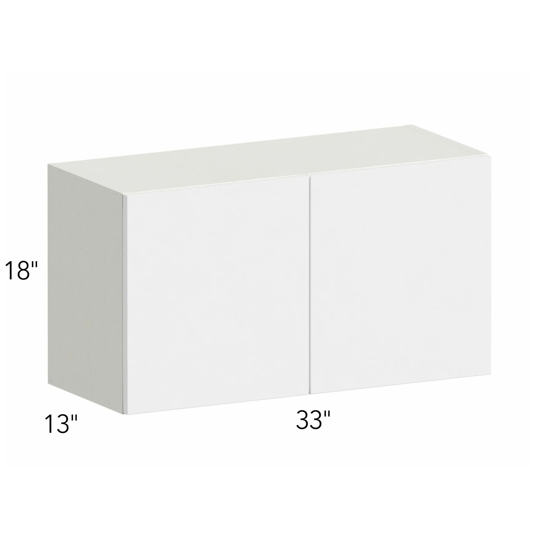 Ovela® Tuscany Blanco 33"W x 18"H x 13"D Wall Cabinet (W3318)