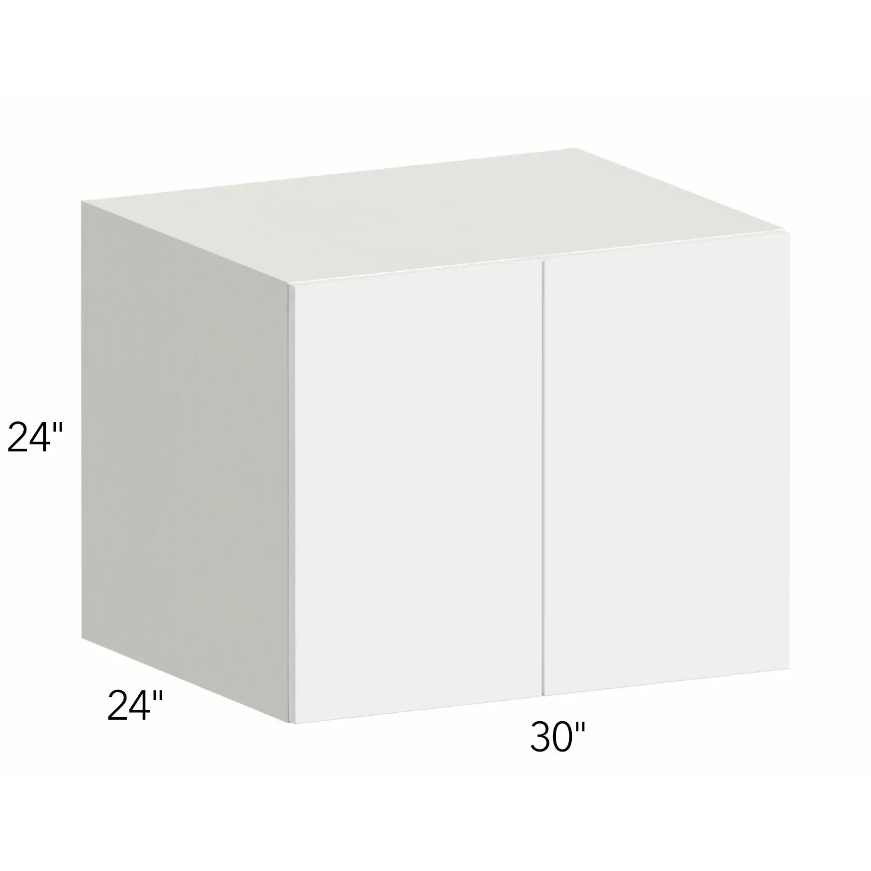 Illume® Tuscany Ida 2 30"W x 24"H x 24"D Wall Cabinet (W302424)