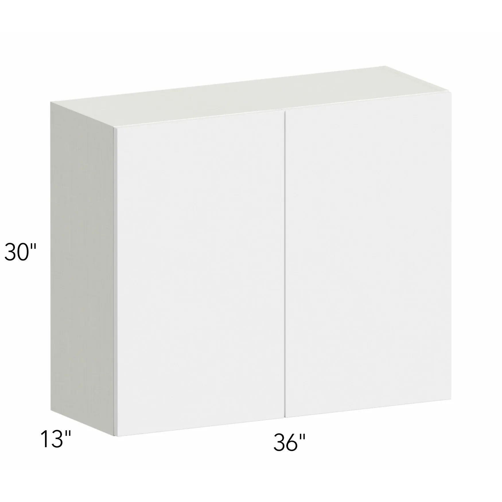 Ovela® Tuscany Blanco 36"W x 30"H x 13"D Wall Cabinet (W3630)