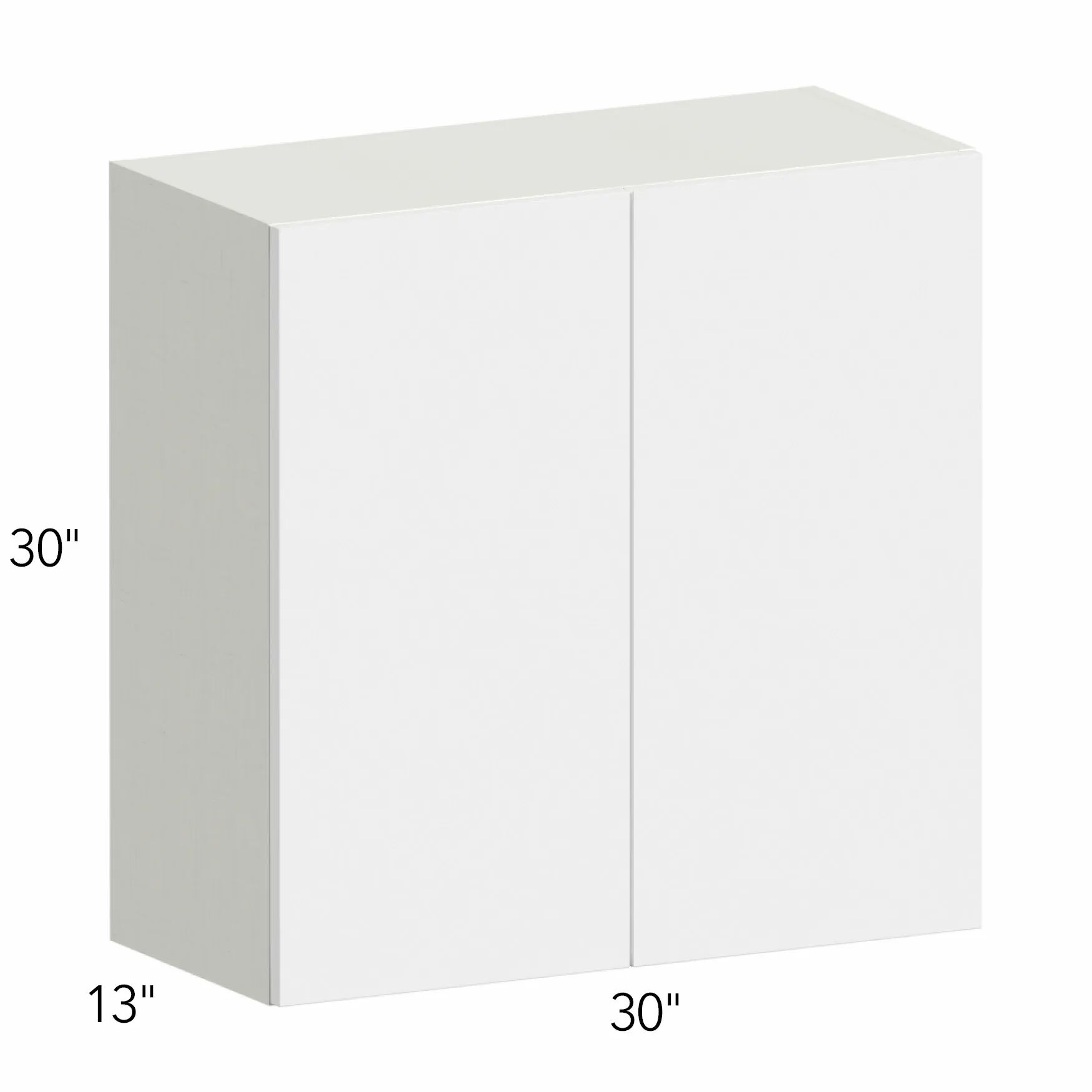 Illume® Tuscany Ida 2 30"W x 30"H x 13"D Wall Cabinet (W3030)