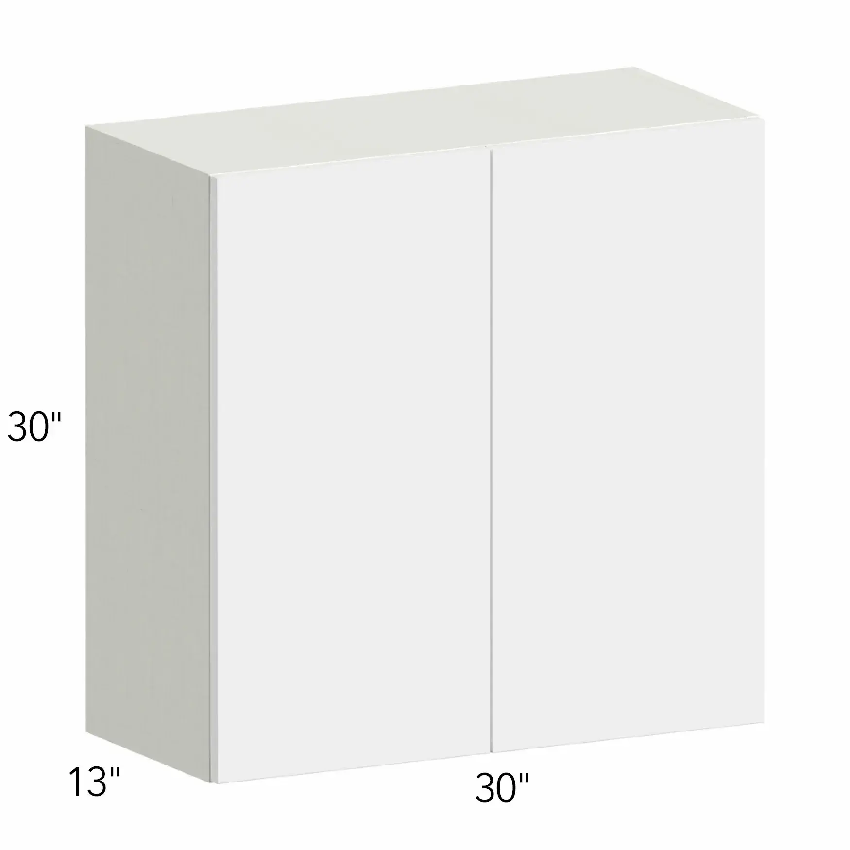 Illume® Tuscany Ida 2 30"W x 30"H x 13"D Wall Cabinet (W3030)