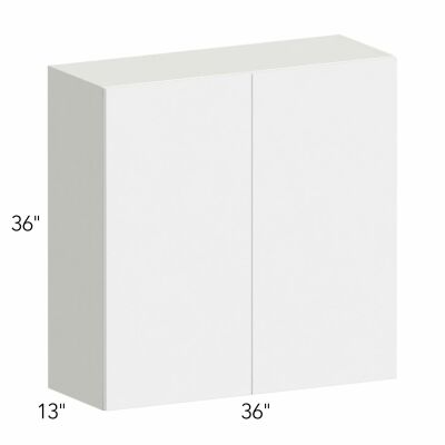Illume® Tuscany Blanco 36"W x 36"H x 13"D Wall Cabinet (W3636)