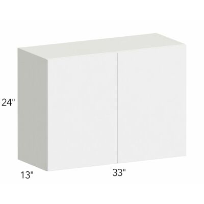 Illume® Tuscany Blanco 33"W x 24"H x 13"D Wall Cabinet (W3324)
