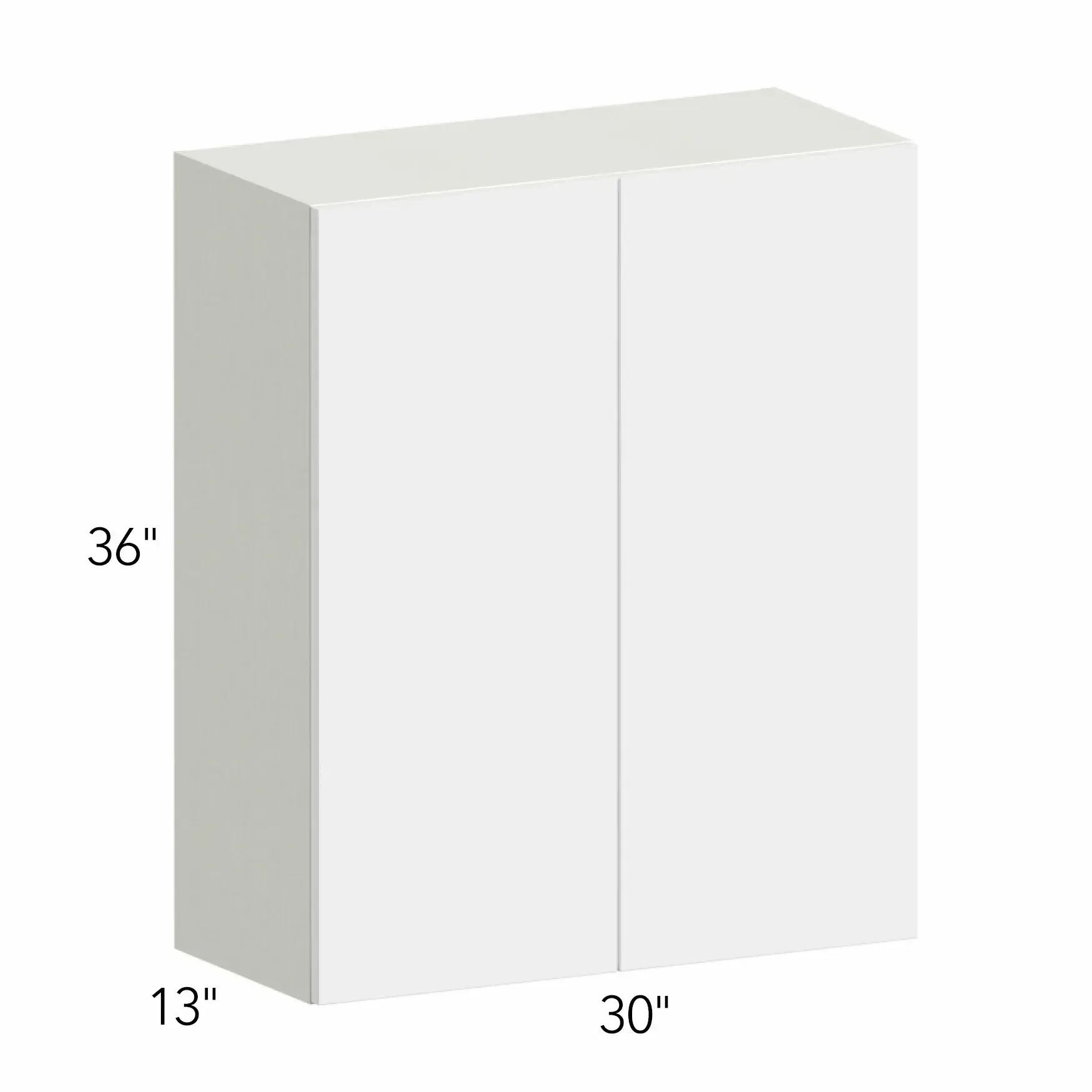 Illume® Tuscany Ida 2 30"W x 36"H x 13"D Wall Cabinet (W3036)