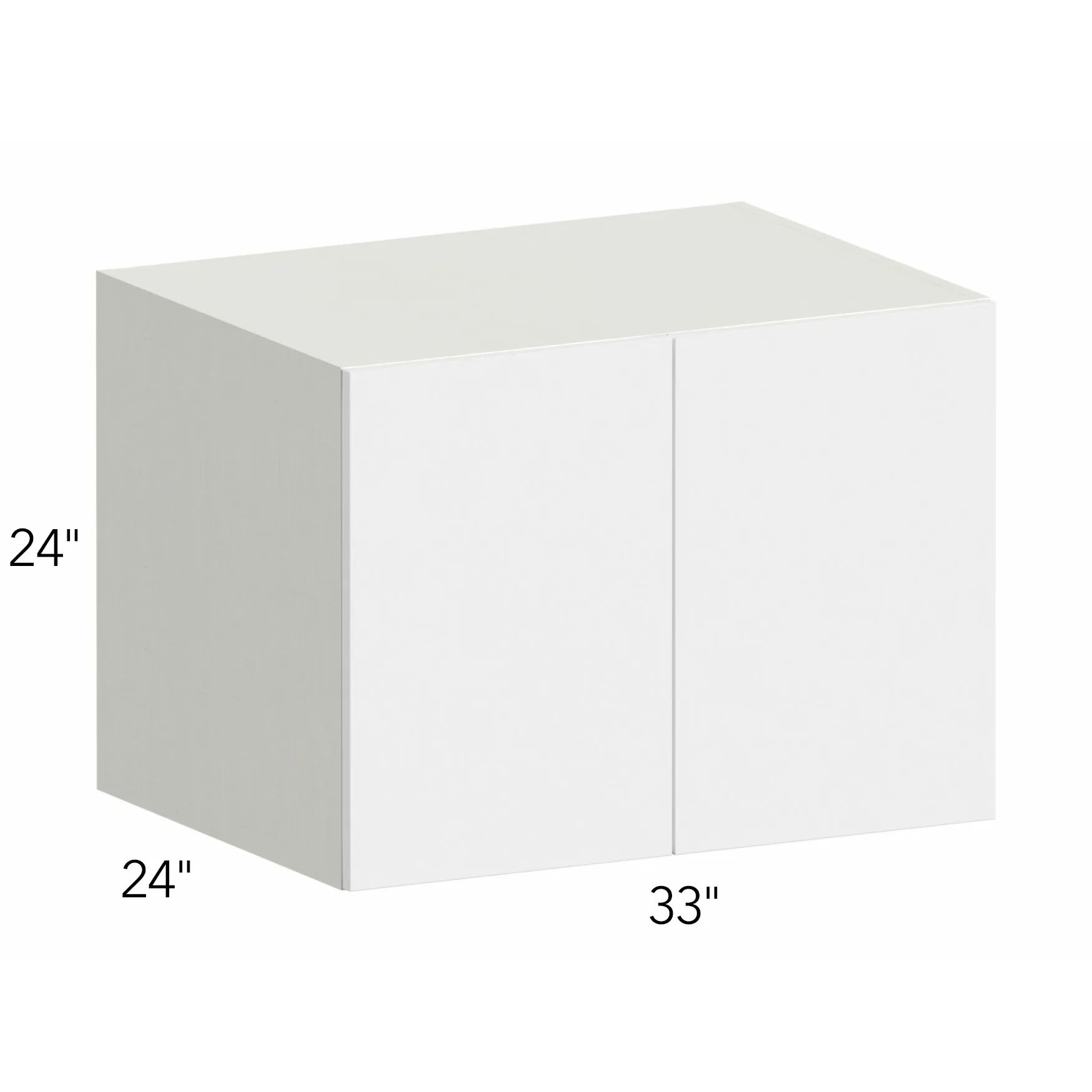 Illume® Tuscany Ida 1 33"W x 24"H x 24"D Wall Cabinet (W332424)