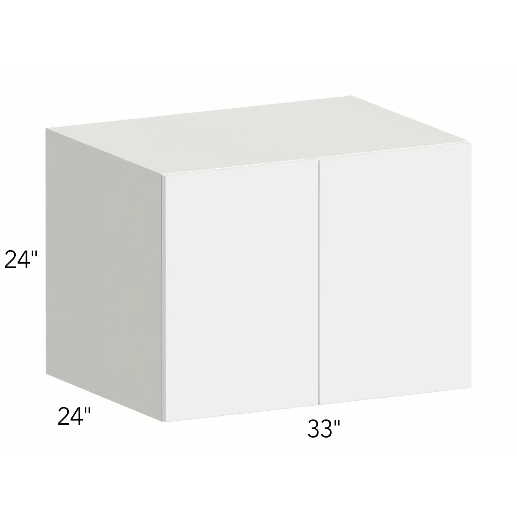 Illume® Tuscany Ida 1 33"W x 24"H x 24"D Wall Cabinet (W332424)