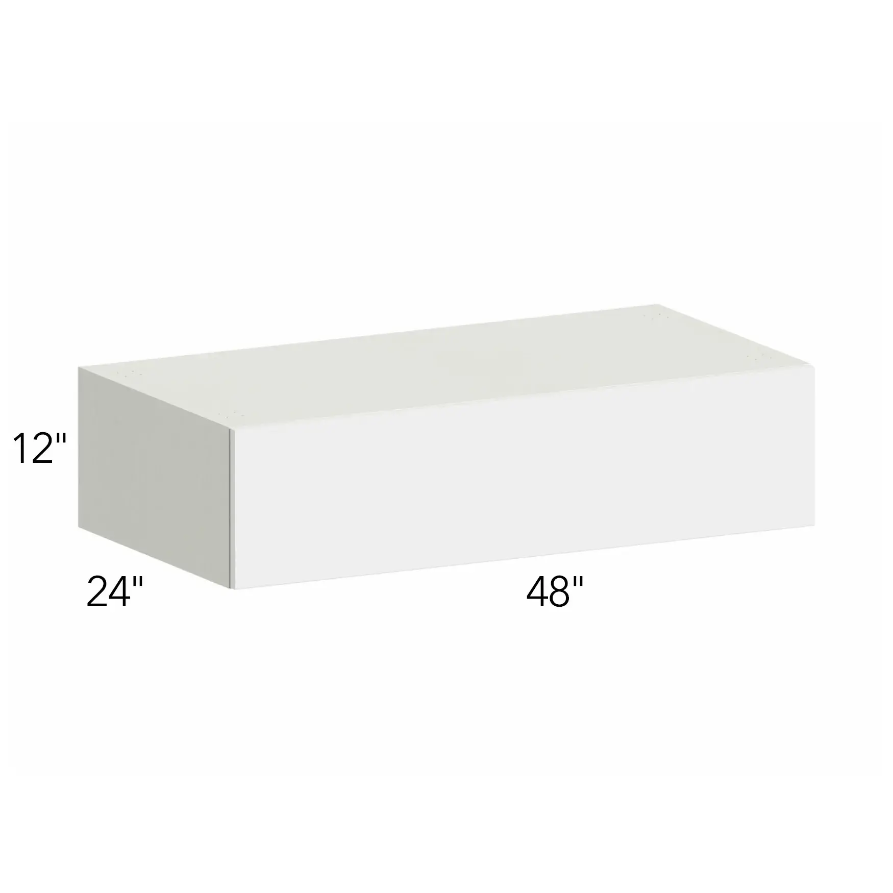 Illume® Catalina Silk Flow 48"W x 12"H x 24"D Wall Cabinet (W481224LU)