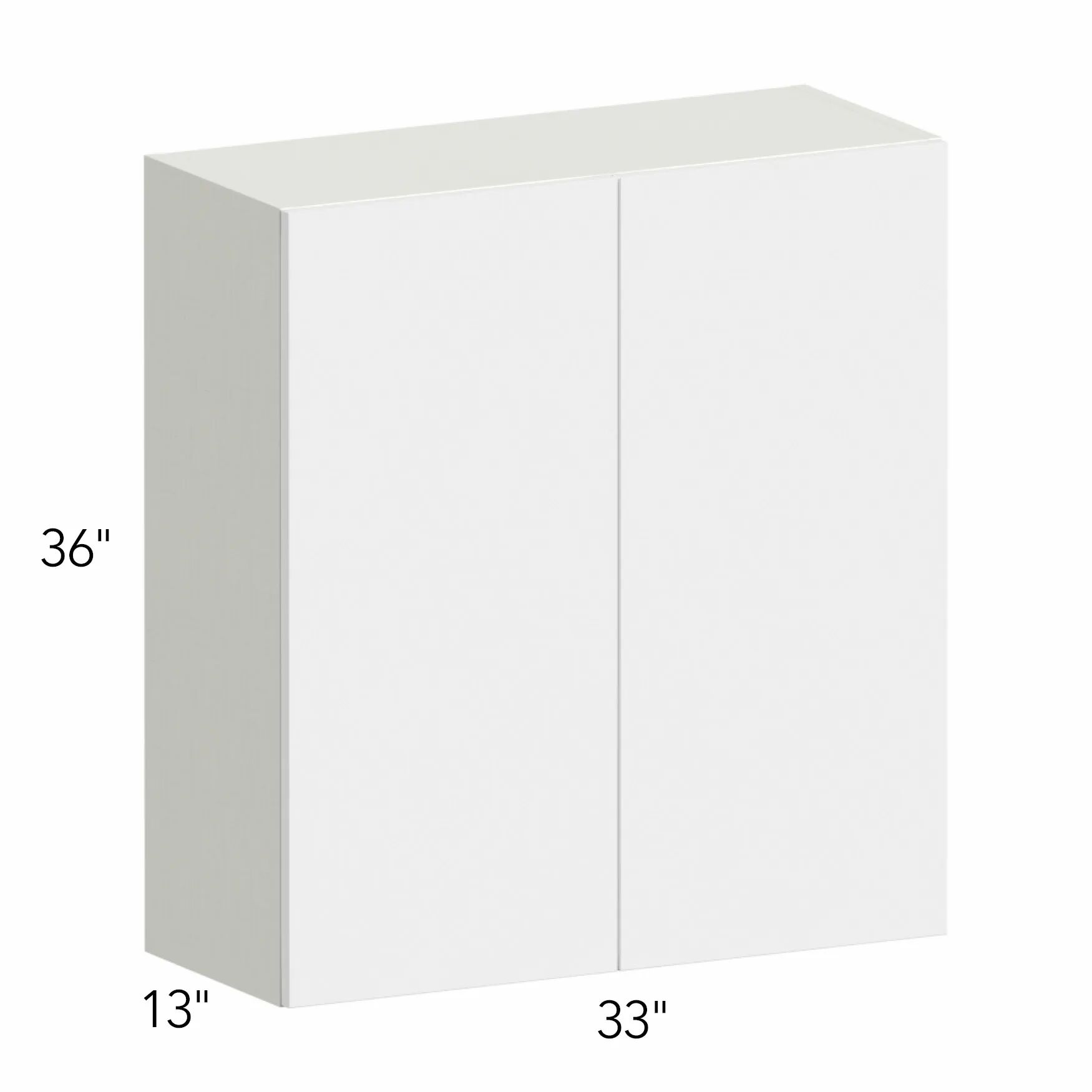 Ovela® Tuscany Ida 1 33"W x 36"H x 13"D Wall Cabinet (W3336)
