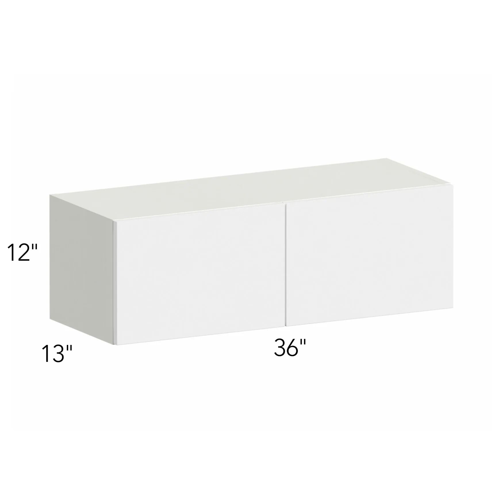 Illume® Tuscany Blanco 36"W x 12"H x 13"D Wall Cabinet (W3612)