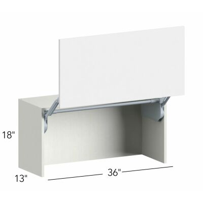 Ovela® Tuscany Woodline 3 36"W x 18"H x 13"D Wall Appliance Cabinet (WAC3618)