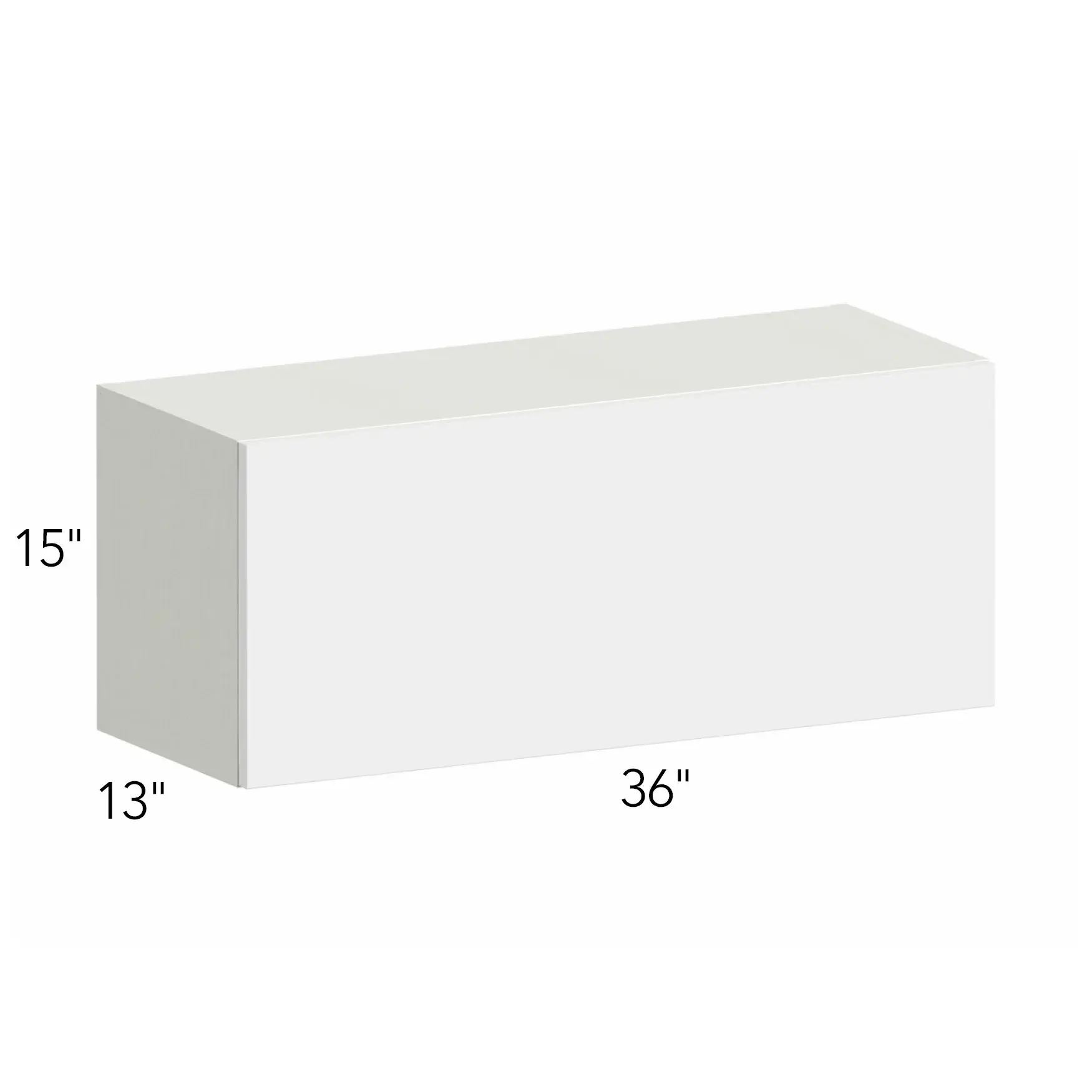 Illume® Tuscany Ida 1 36"W x 15"H x 13"D Wall Cabinet (W3615LU)