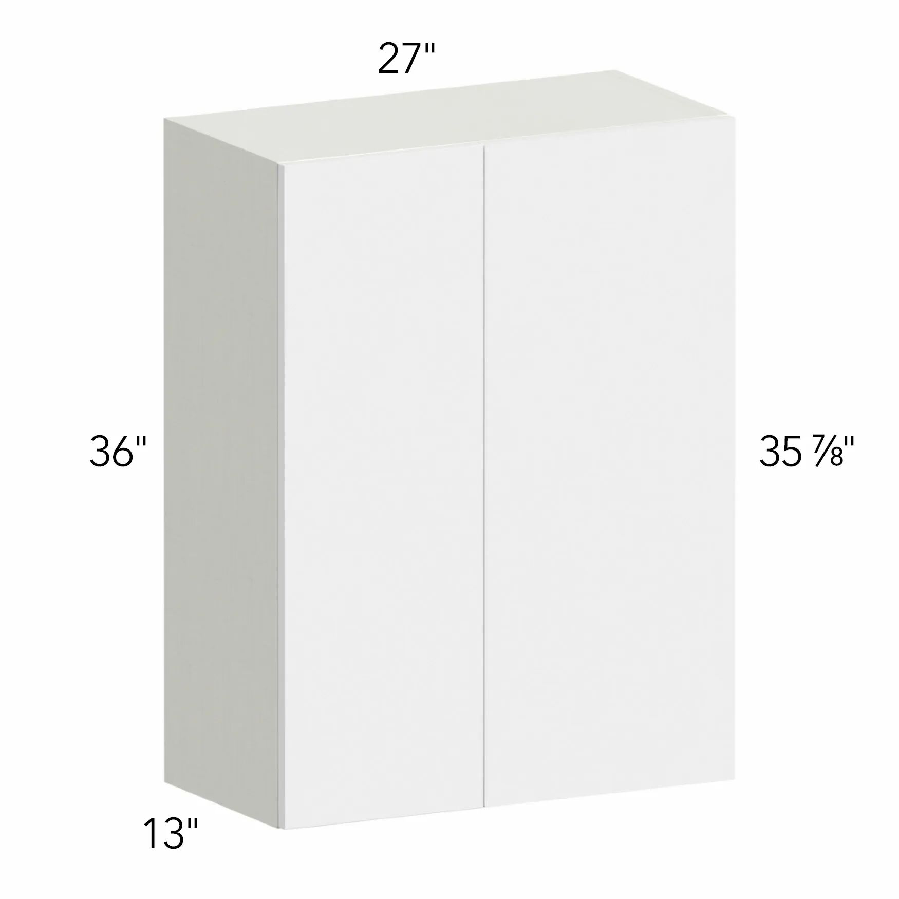 Ovela® Catalina Silk Flow 27"W x 36"H x 13"D Blind Corner Cabinet (WBC2736)