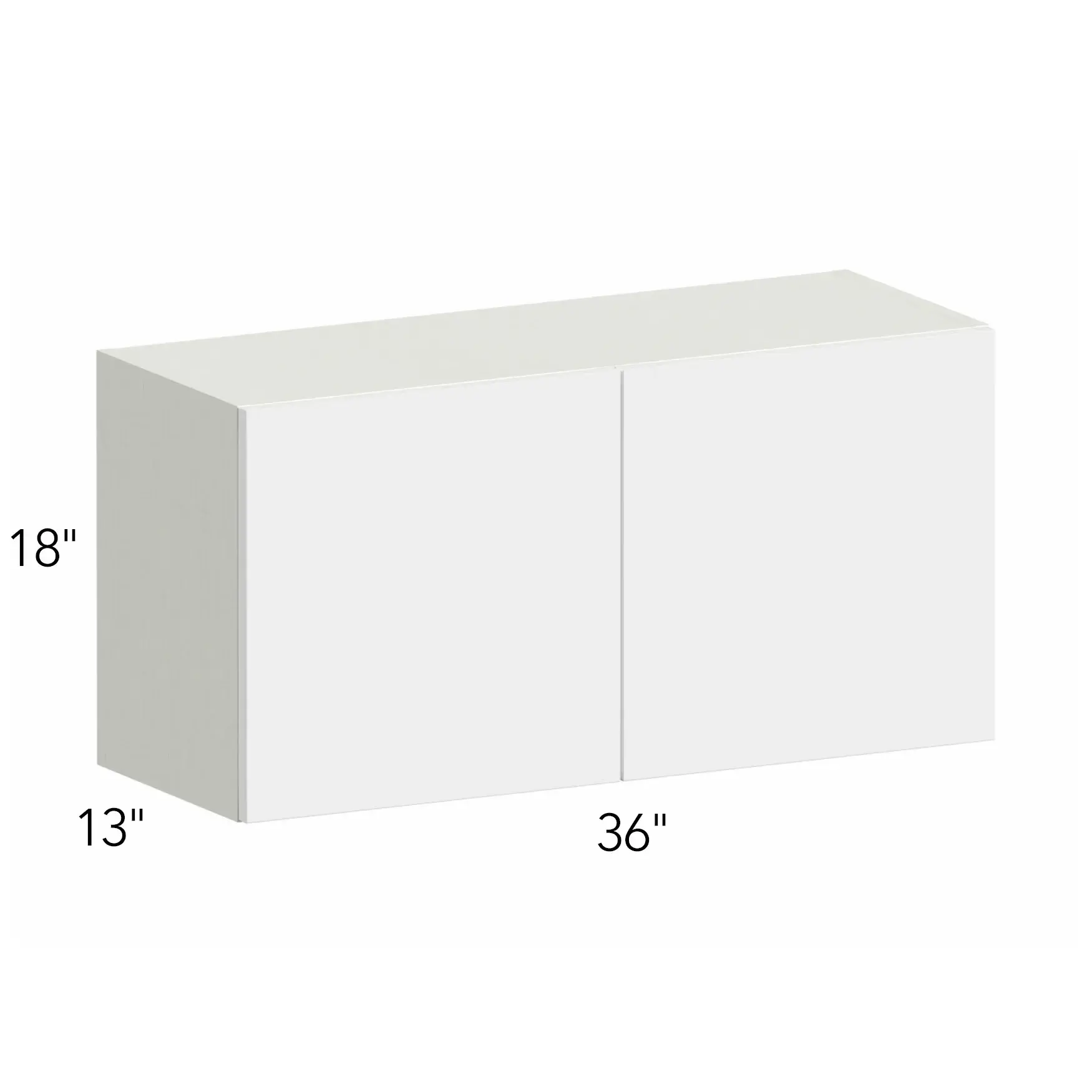 Illume® Tuscany Blanco 36"W x 18"H x 13"D Wall Cabinet (W3618)