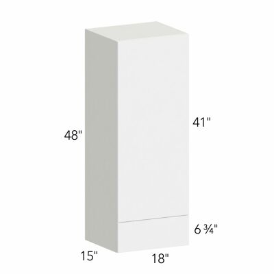 Illume® Tuscany Como Ash 2 18"W x 48"H x 15"D Wall Cabinet with Drawers (WD1848)