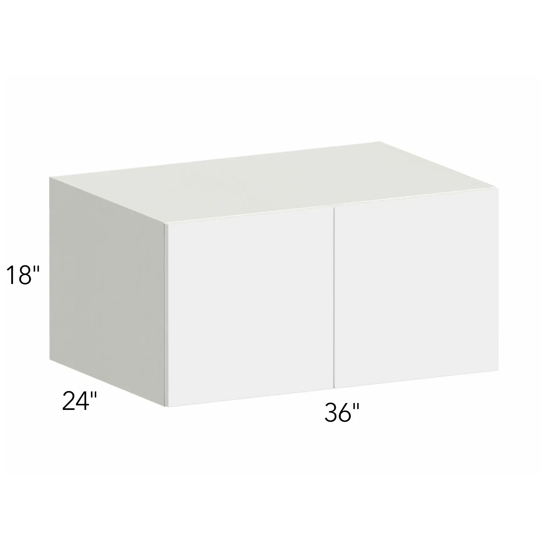 Illume® Tuscany Ida 1 36"W x 18"H x 24"D Wall Cabinet (W361824)