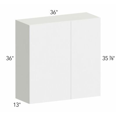 Illume® Tuscany Blanco 36"W x 36"H x 13"D Blind Corner Cabinet (WBC3636)