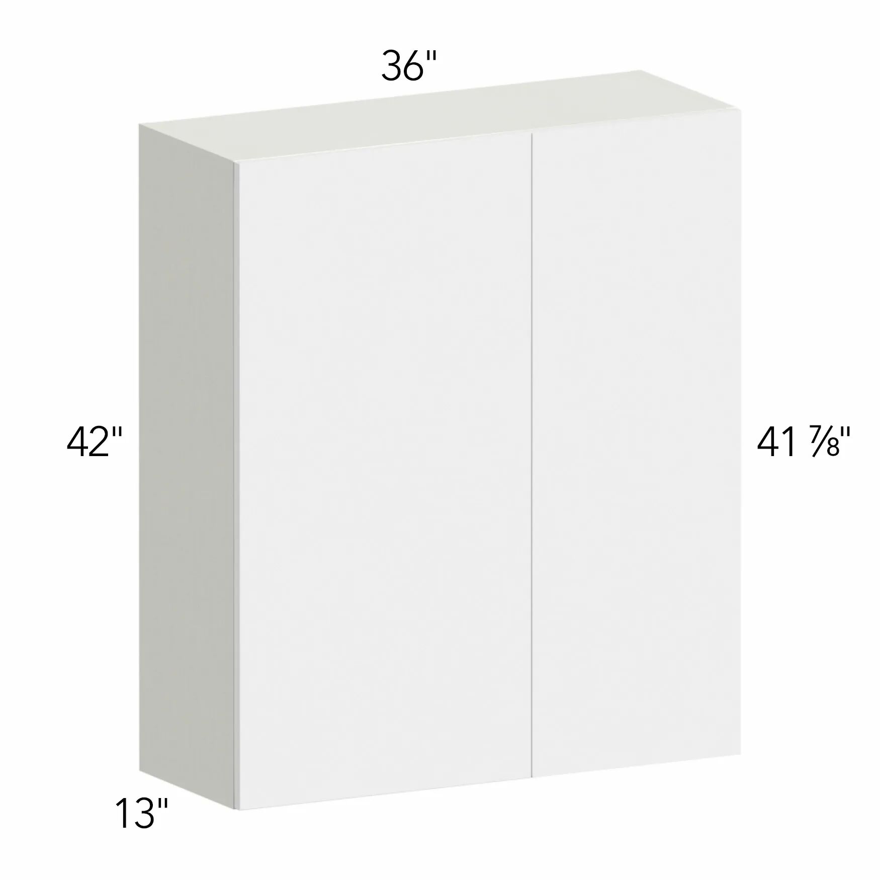 Ovela® Tuscany Ida 1 36"W x 42"H x 13"D Blind Corner Cabinet (WBC3642)