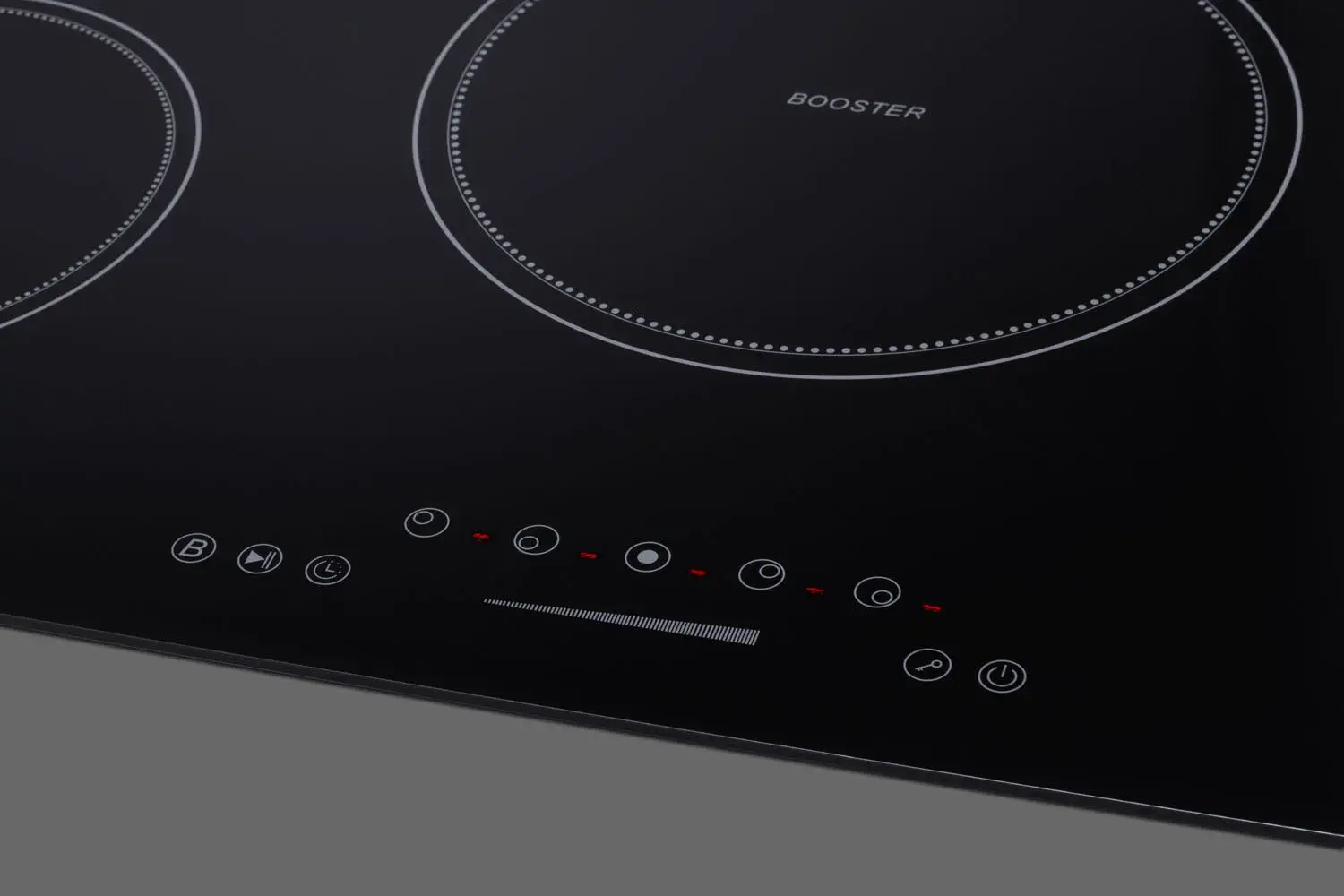 Summit SINC5B36W 36" Wide 208-240V 5-Zone Induction Cooktop