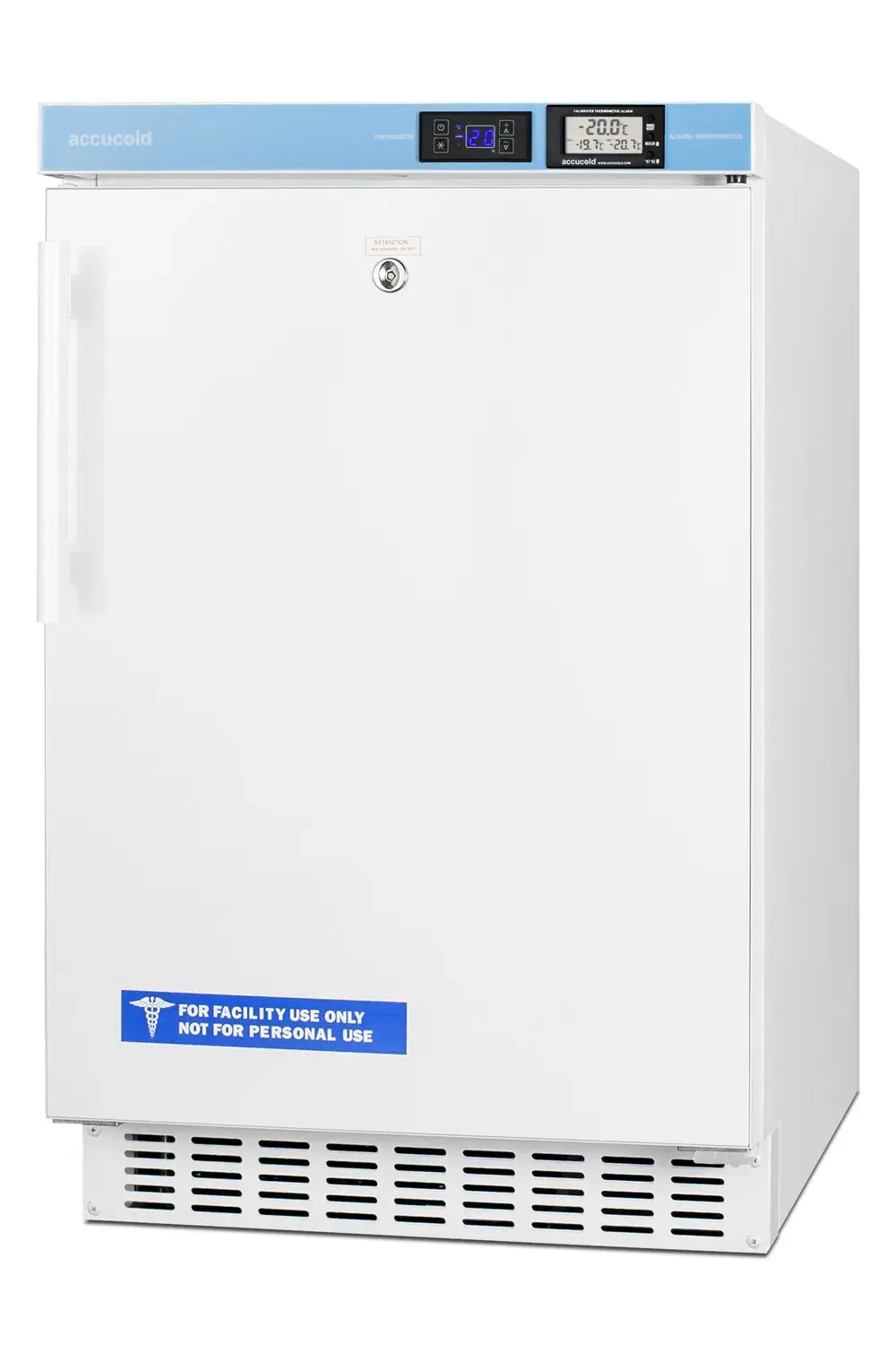 Summit ACF33LCAL 20" Wide Built-In Pharmacy All-Freezer, ADA Compliant
