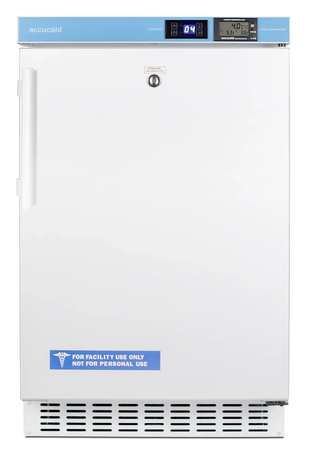 Summit ACR45LCAL 20" Wide Built-In Pharmacy All-Refrigerator, ADA Compliant