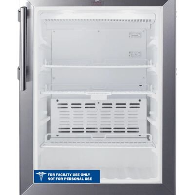 Summit ACR46GLCAL 20" Wide Built-In Pharmacy All-Refrigerator, ADA Compliant