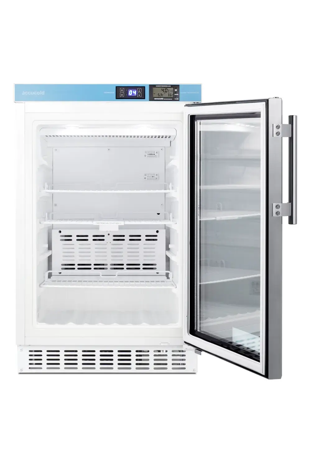 Summit ACR46GLCAL 20" Wide Built-In Pharmacy All-Refrigerator, ADA Compliant