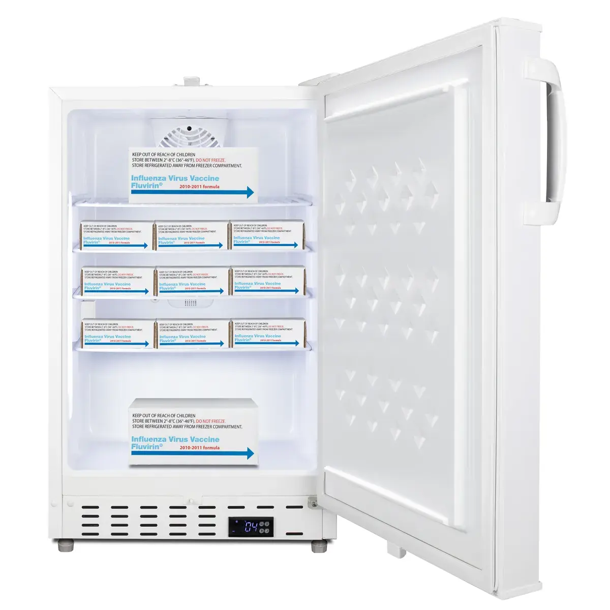 Summit ADA404REFAL 20" Wide Built-In Healthcare All-Refrigerator, ADA Compliant